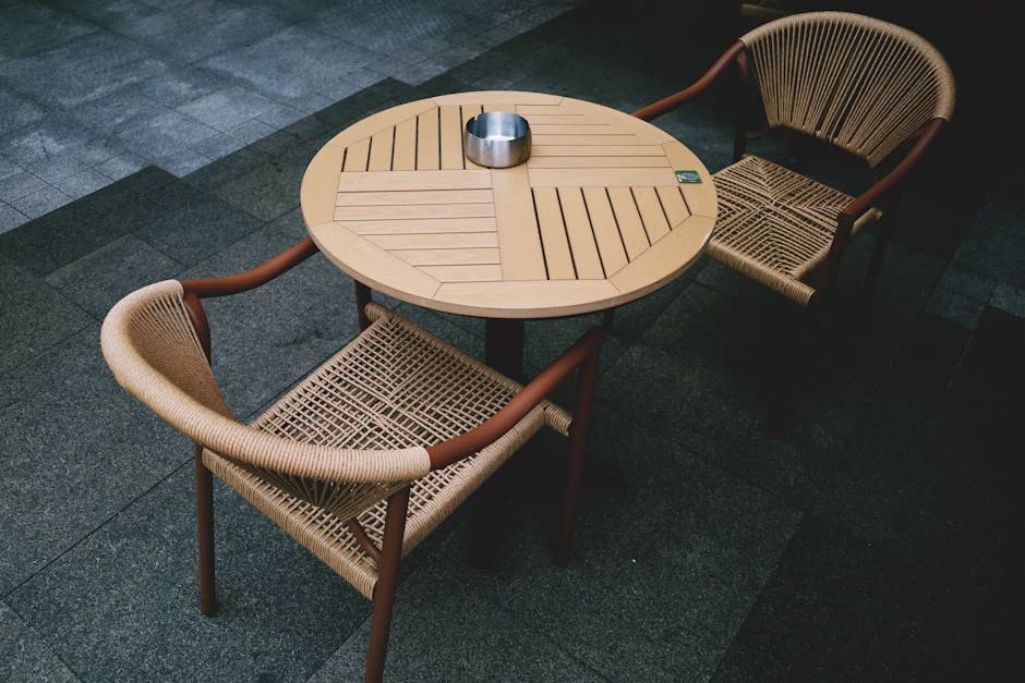 outdoor patio dining tables umbrella seating